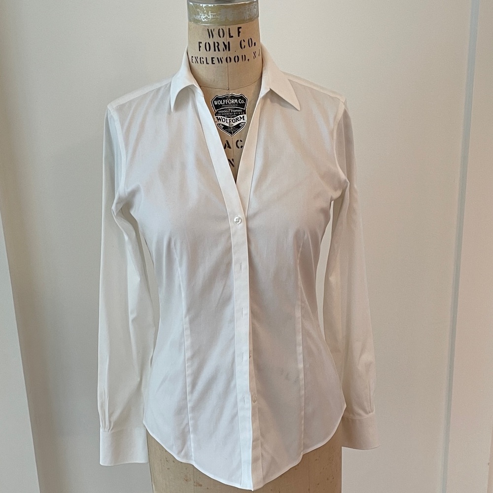 Brooks Brothers Classic White Button-Down Shirt